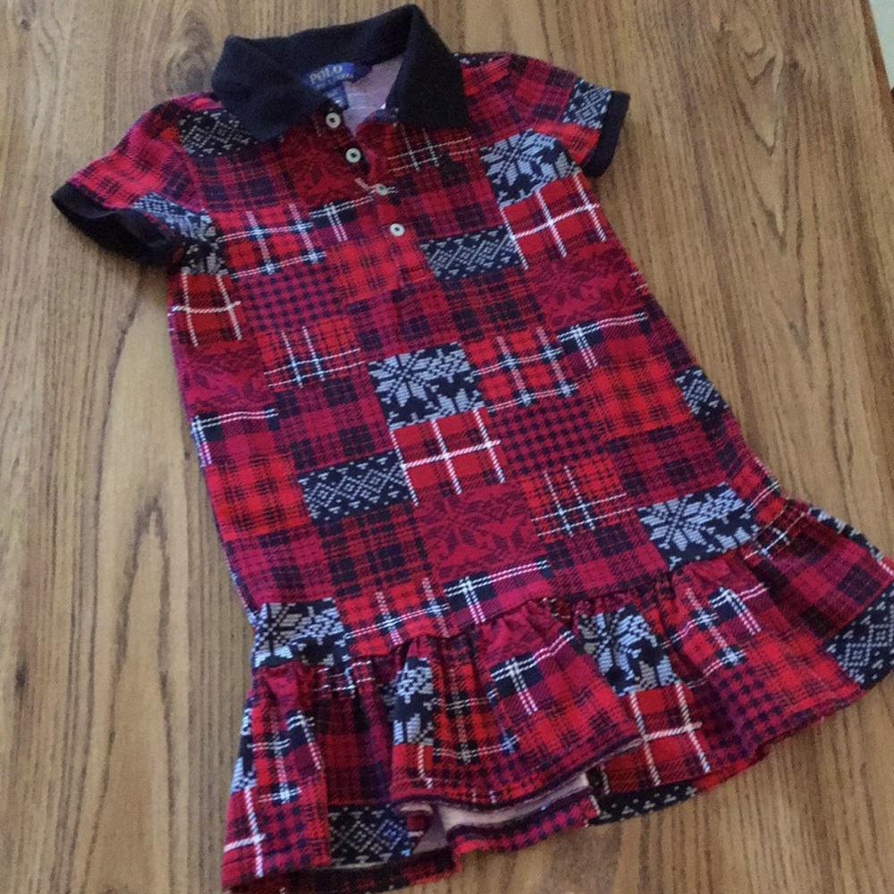 4T POLO Ralph Lauren dress EUC